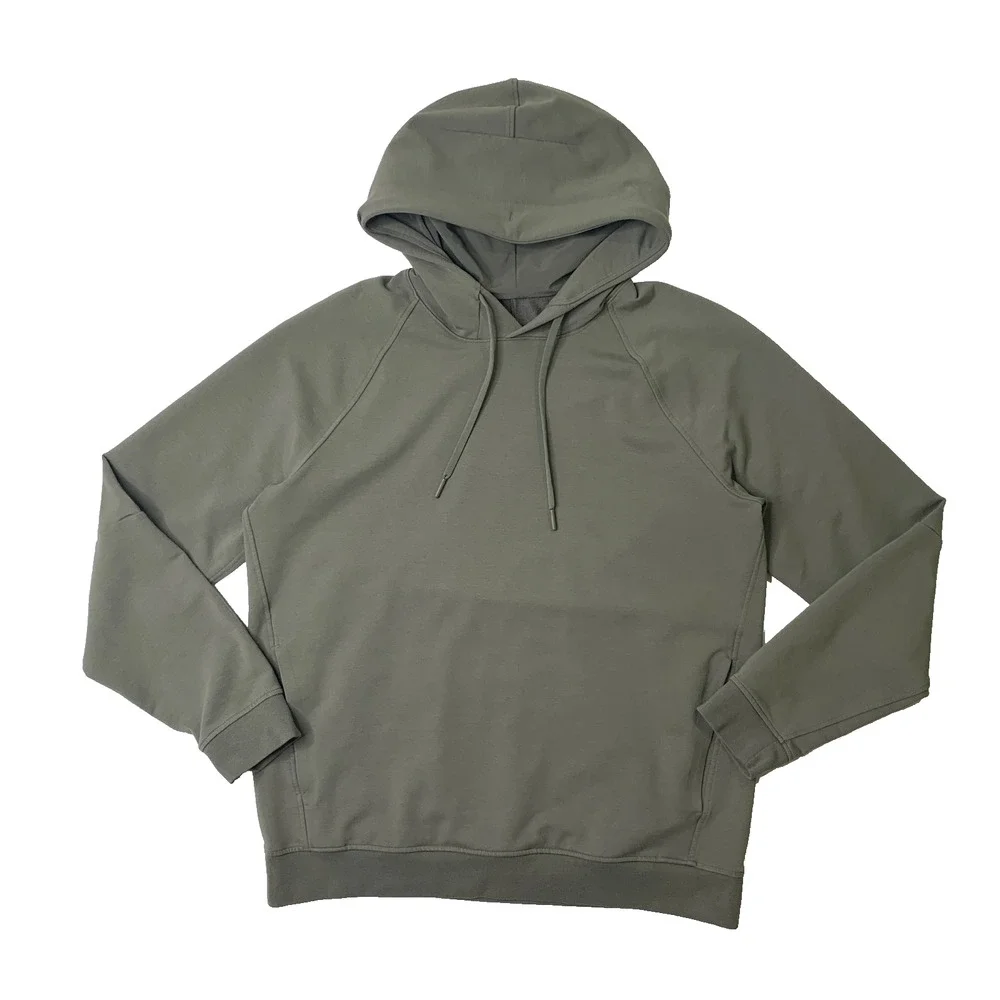 Lululemon Hoodie Mens L Large Sage City Sweat Pullover Stretch Post Workout
